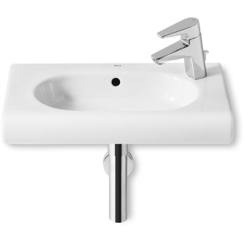 ROCA Lavabo De Porcelana Compacto Suspendido Serie Meridian Color roca-lavabo-de-porcelana-compacto-suspendido-serie-meridian-color