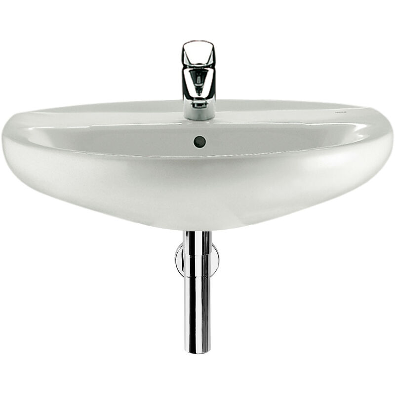 

ROCA Lavabo suspendido - Serie Victoria , Blanco. No incluye grifería.