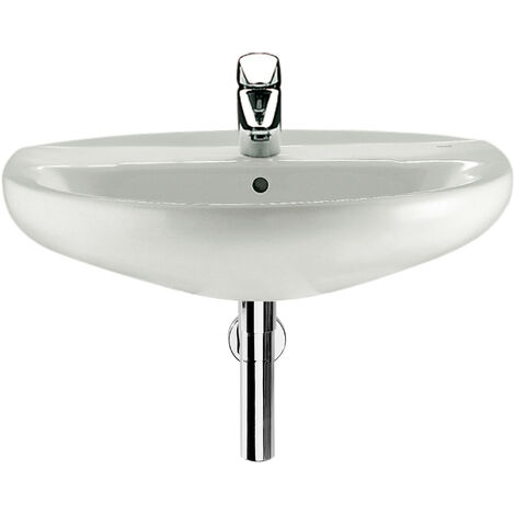 ROCA Lavabo de porcelana suspendido - Serie Victoria , Color Blanco