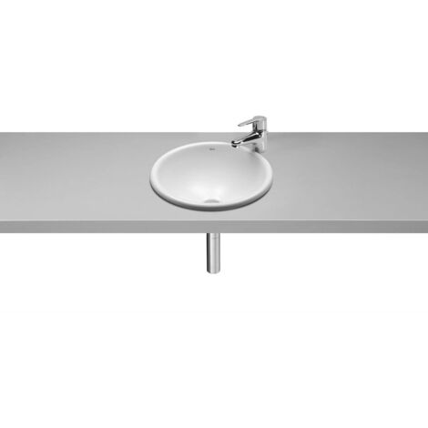 ROCA Lavabo serie Foro Encimera(D36)C Blanco