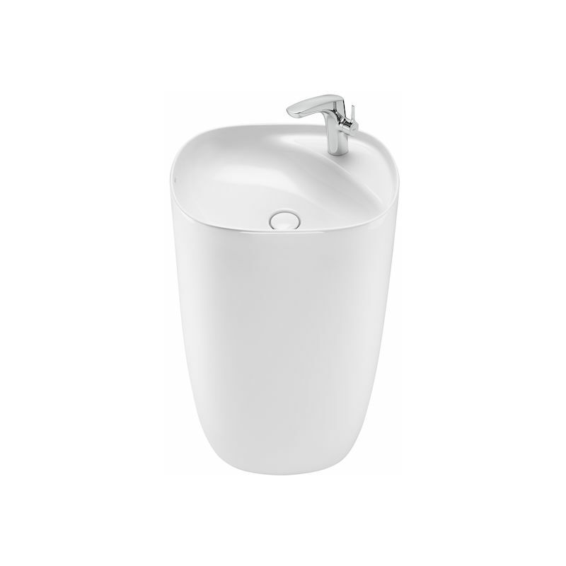 

Roca - Lavabo Totem Finceceramic Beyond en acabado blanco