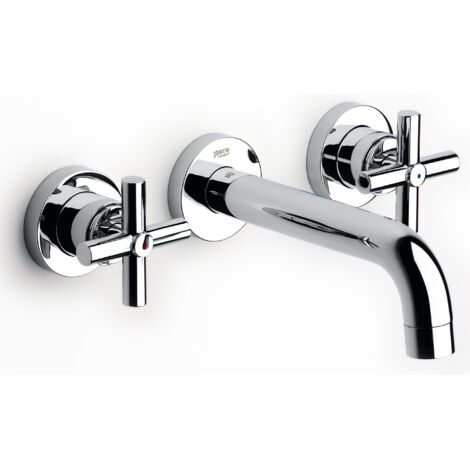 Roca Loft - Mitigeur de lavabo, installation 3 trous, chrome A5A4743C00