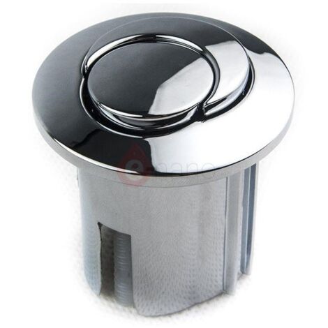 Roca – Mécanisme de chasse d'eau double bouton-poussoir – Compatible modèle Frontalis – Prolonge la durée de vie des sanitaires