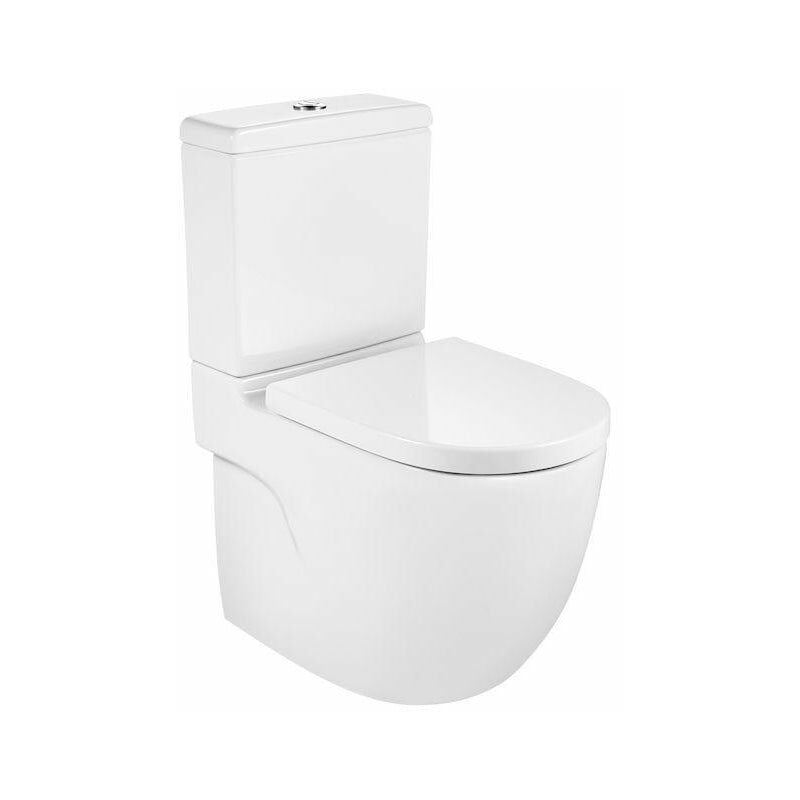 

MERIDIAN COMPACTO Rimless Inodoro Completo - Asiento: CAIDA NORMAL - Roca