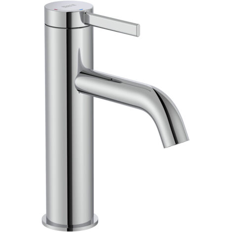 ROCA Mitigeur lavabo ONA avec vidage clic-clac, chromé
