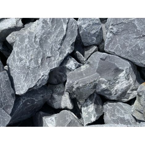 Roca Negro Grafito / Big bag 1.000 kg. / 60-200 mm