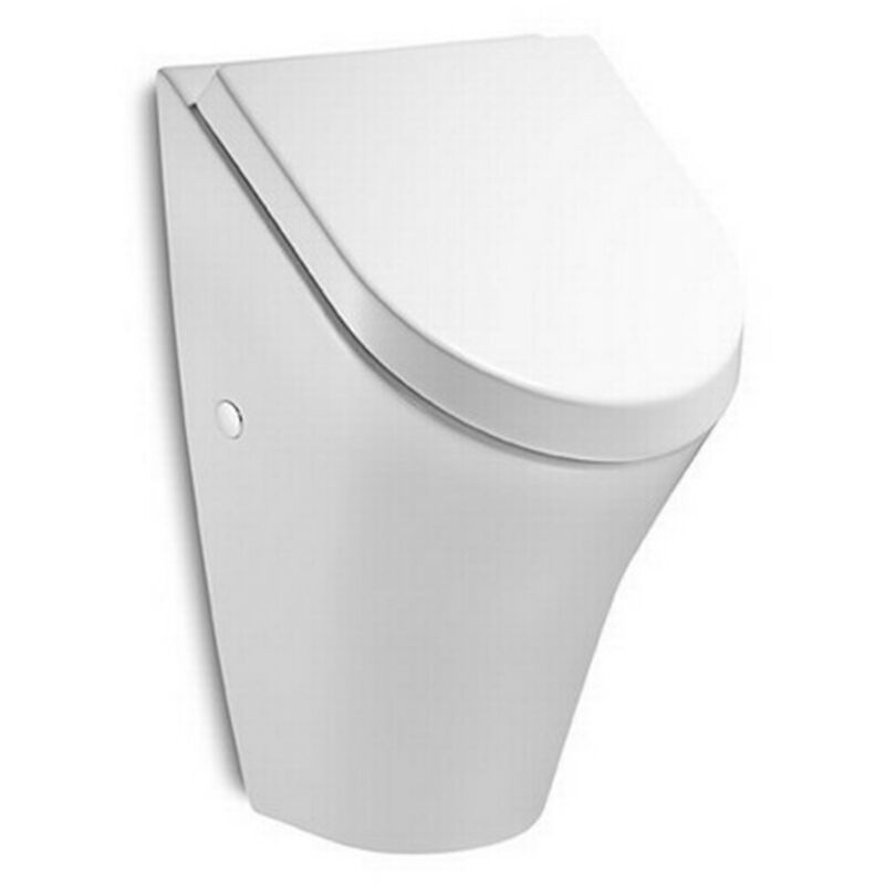 Nexo Wall-hung urinal with sotfclose seat, rear discharge, White (7.3536.4.K00.0) - Roca