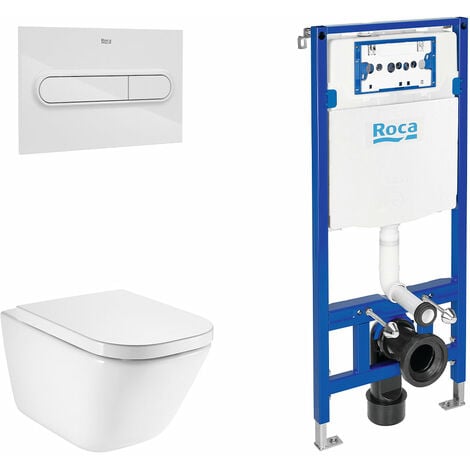 Inodoro con ducha BERNSTEIN 540 PRO - blanco - con asiento calentador y  esterilizador - WC rimless - sistema completo