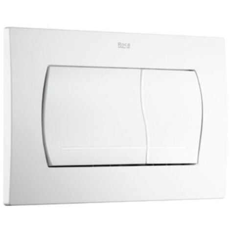 Roca Placa mando ROCA ACTIVE 52-B doble pulsador Blanco (A8901150B0)