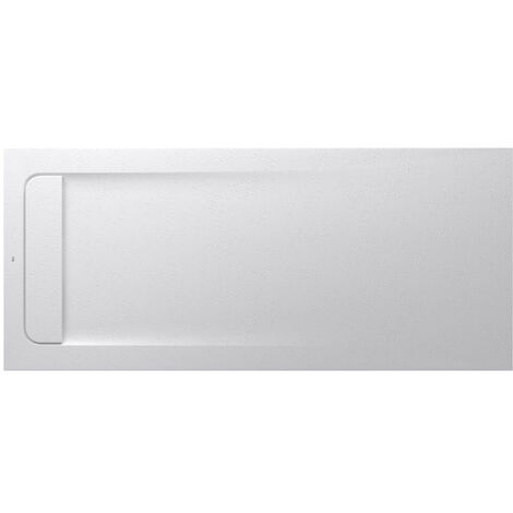 Roca – Receveur de douche à encastrer extra plat 1600x700mm – Stonex antidérapant – Design moderne pour salles de bains – Cache de vidage non inclus