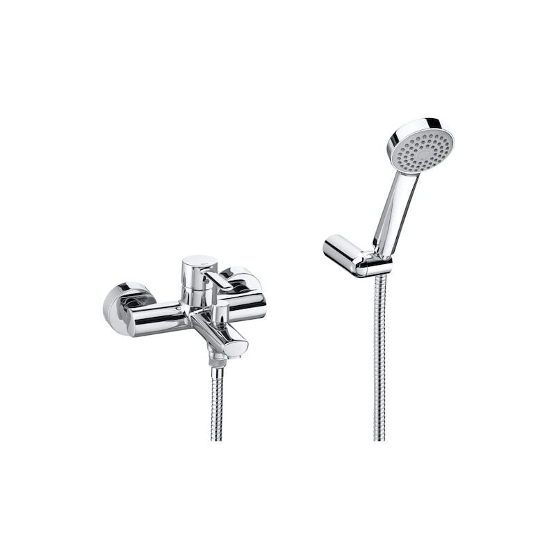 Robinet de douche et de baignoire avec douchette targa Roca