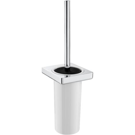 Roca Tempo - Brosse murale WC avec support, chrome A817036001