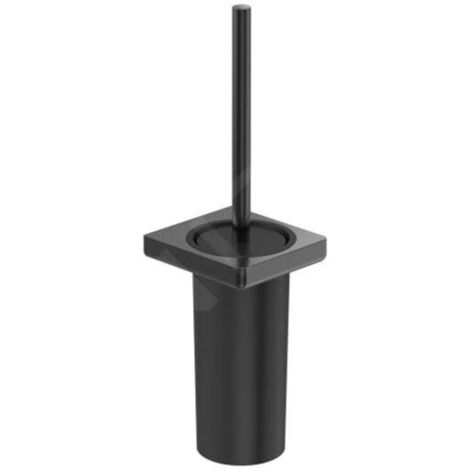 Roca Tempo - Brosse murale WC avec support, noir A817036CN0