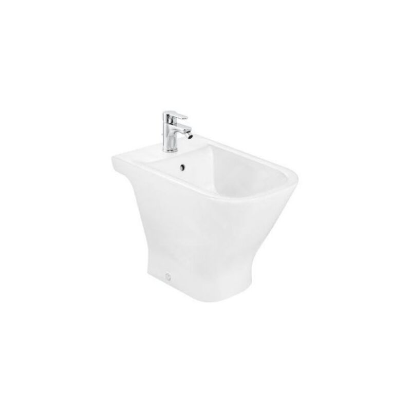 Roca - The Gap - Bidet à poser, trou pour robinetterie, blanc A357474000