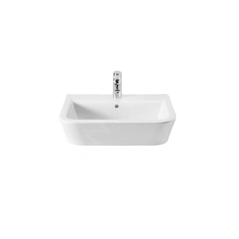 Roca - The Gap - Meuble-lavabo 560x400 mm, avec trop-plein, trou pour robinetterie, blanc A32747S000