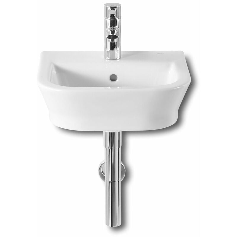 The Gap Wall Hung Basin 450mm Wide 1 Tap Hole - Roca