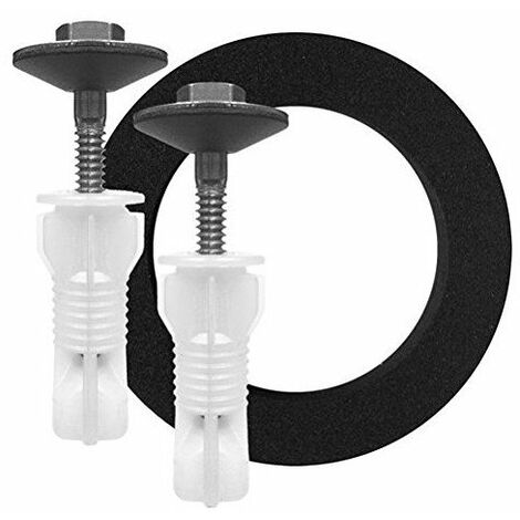 ROCA Tornillos y Junta Taza-Tanque Dama Senso Compact