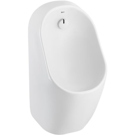 Roca – Urinoir électronique Rimless avec capteur infrarouge – Arrivée d'eau arrière – Alimentation 230V – Système anti-vandalisme
