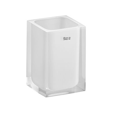 ROCA Vaso de encimera ICE blanco