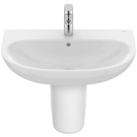 ROCA VICTORIA Lavabo Con Semipedestal Blanco - Medida: 56X46 CMS - ref: A325V02000+A337991000