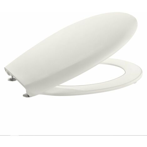 ROCA A801B6017B VICTORIA Asiento WC Bisagras Inox Pergamon