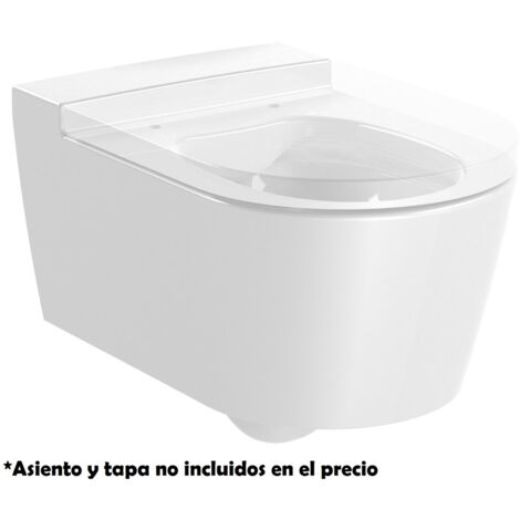 Roca – WC suspendu Rimless blanc 370x560x440mm – Évacuation horizontale – Céramique sanitaire – A346527000