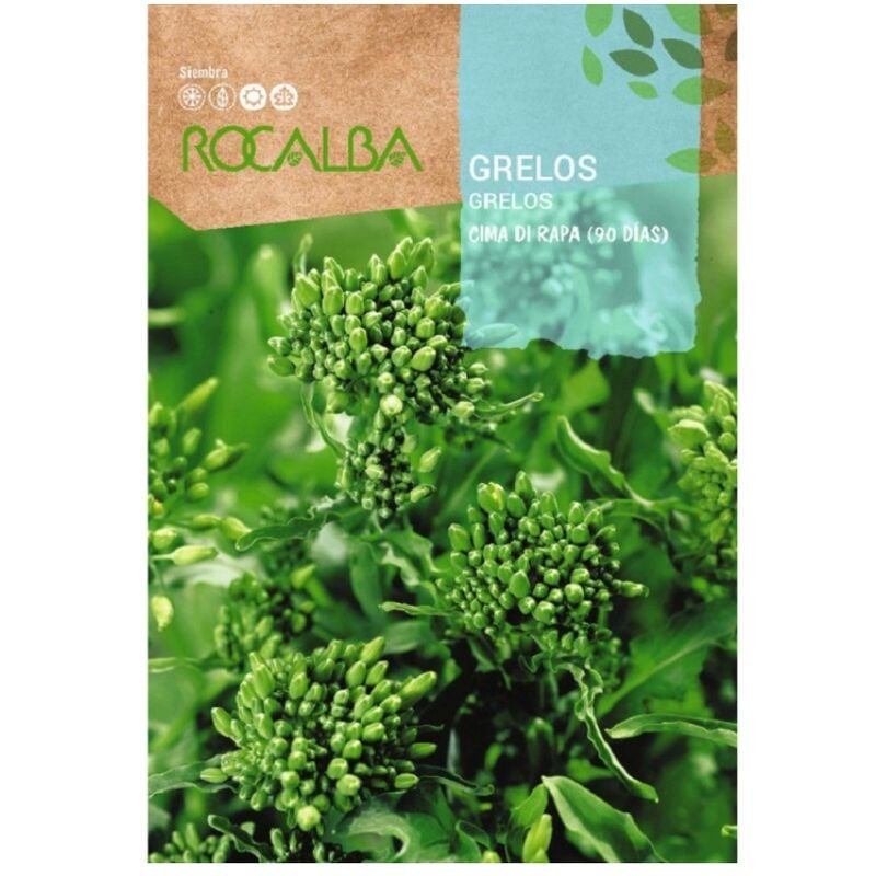 Rocalba - Seed Grelos Cima di Rapa 90 Dias 500G