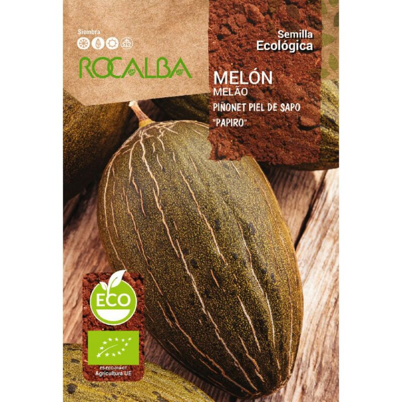 Rocalba - Seed Melon Pi‹'onet P.Sapo Sel.Papiro 25G, Pack 5x