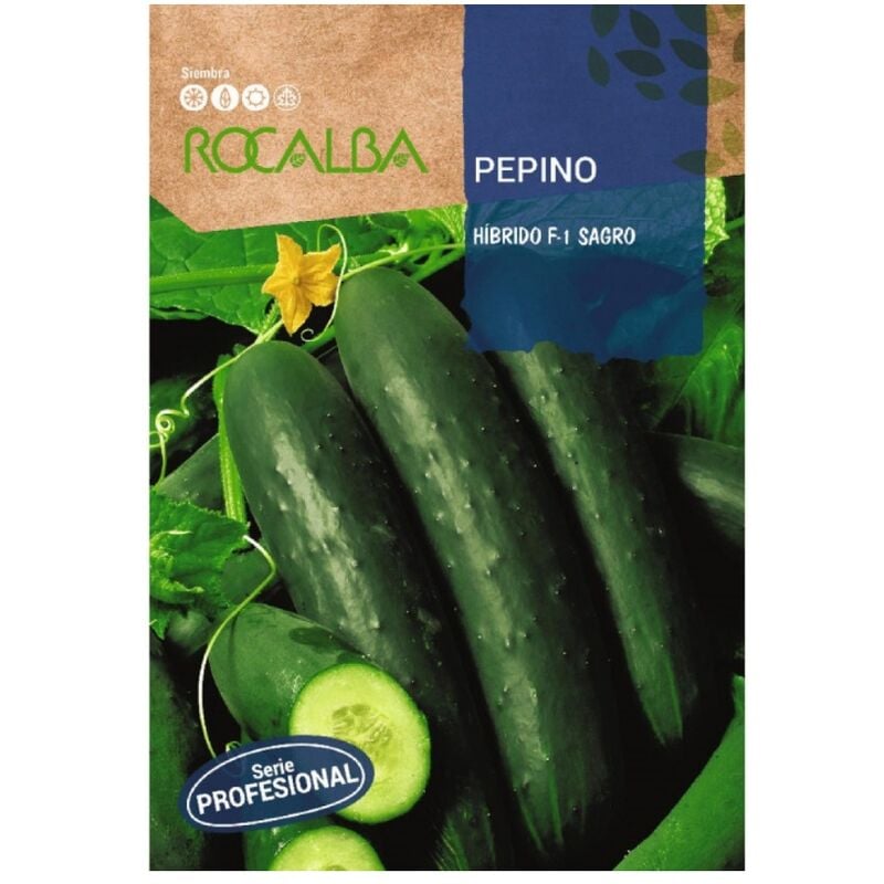 Rocalba Seed Pepino Sagro F-1 10G, Pack 5x