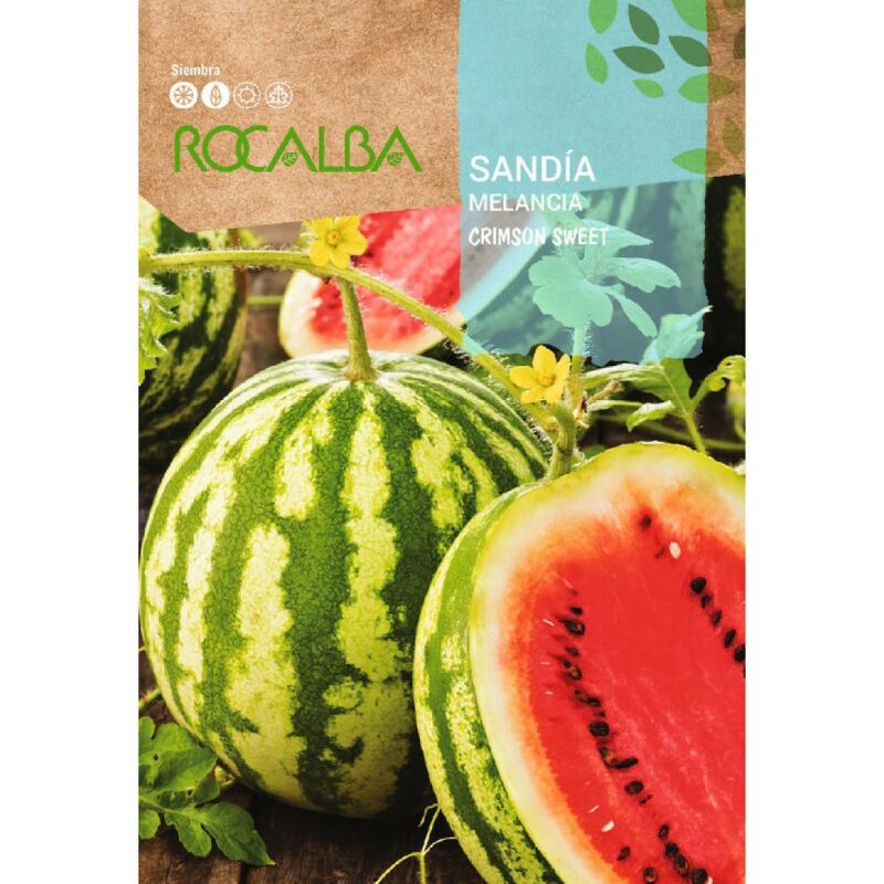 Seedia Sandia Crimson Sweet 25 gr, Pack 5x - Rocalba