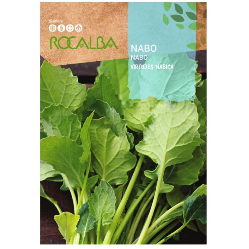 Rocalba - Seeds Curtip Vertus Nabi‰«a 25 gr, Pack 5x