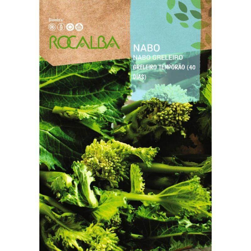 Rocalba - Seeds Nabo Greleiro Tempaoo (40 jours) 25 gr