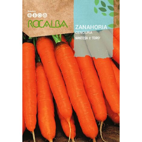 Rocalba Seeds Nantosa Carrot 2 Bull 10 GR