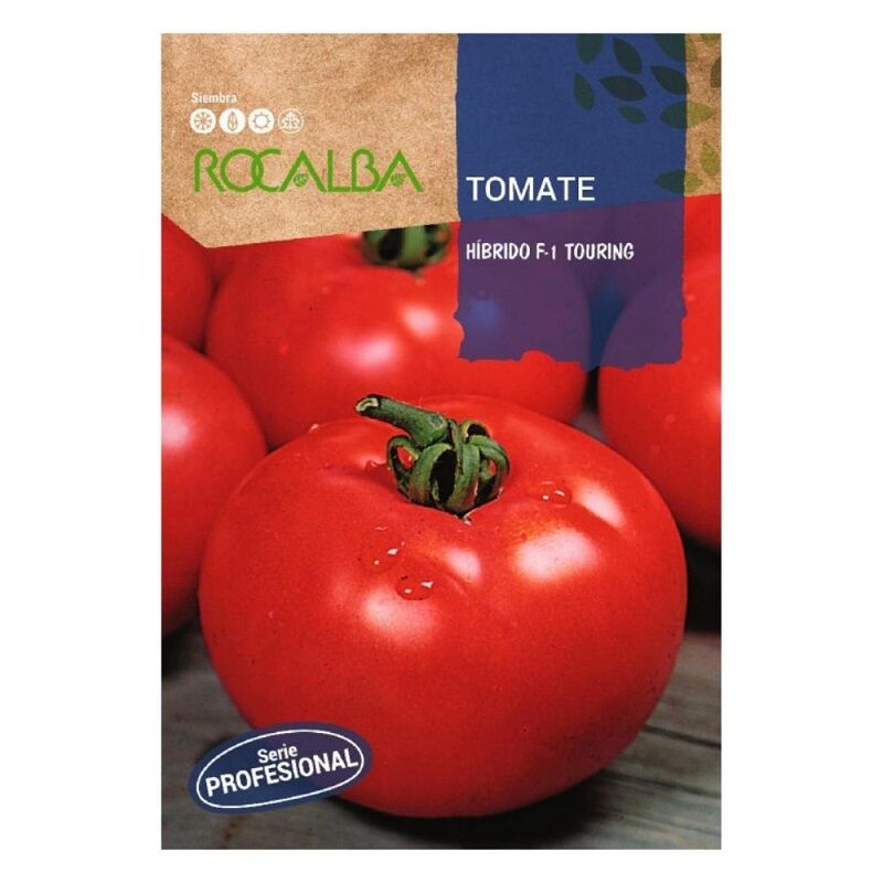 Rocalba - Tomate Touring F-1 30 Seeds, Pack 5x