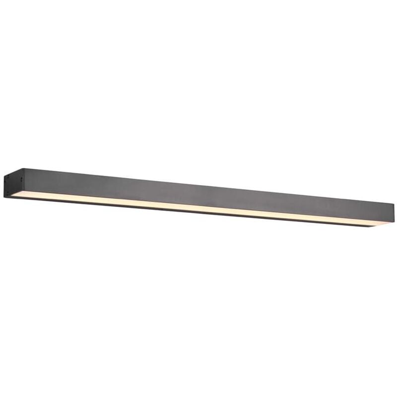 Image of Rocco H2O Applique Led Biemissione Nero Ip44 L. 90Cm