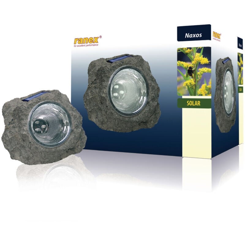 Ranex - Lampe solaire de jardin RA-5000154 3 led