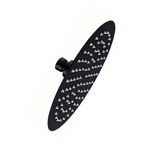 Rociador Bani Black Cromado/Negro 200 mm – Ref. CA-59156
