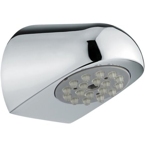 Rociador de ducha antivandálico y anticolgante con difusor fijo en latón cromado Idral ZRCCX-05000 Cromo