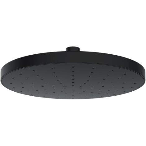 Rociador de ducha Automatic Cleaning negro 25x17 cm