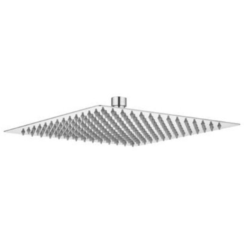 

Valaz - Rociador de ducha cuadrado 40cm acero inoxidable SUS304 efecto lluvia antical