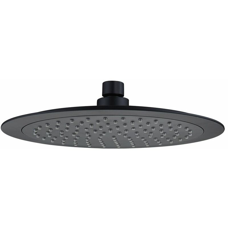 

Clever - Rociador ducha abs Slim ø250mm Negro UP! Urban