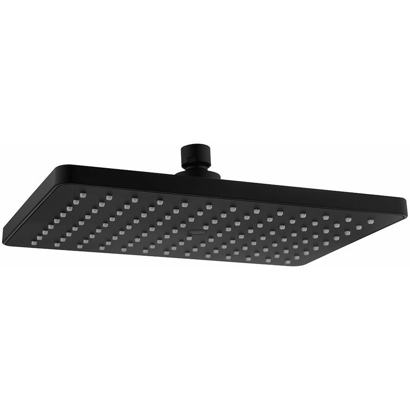 

Clever - Rociador ducha abs Slim 260x190 Negro Nine Xtreme