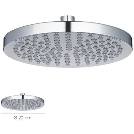 Rociador ducha acero inoxidable antical Ø 20 cm.