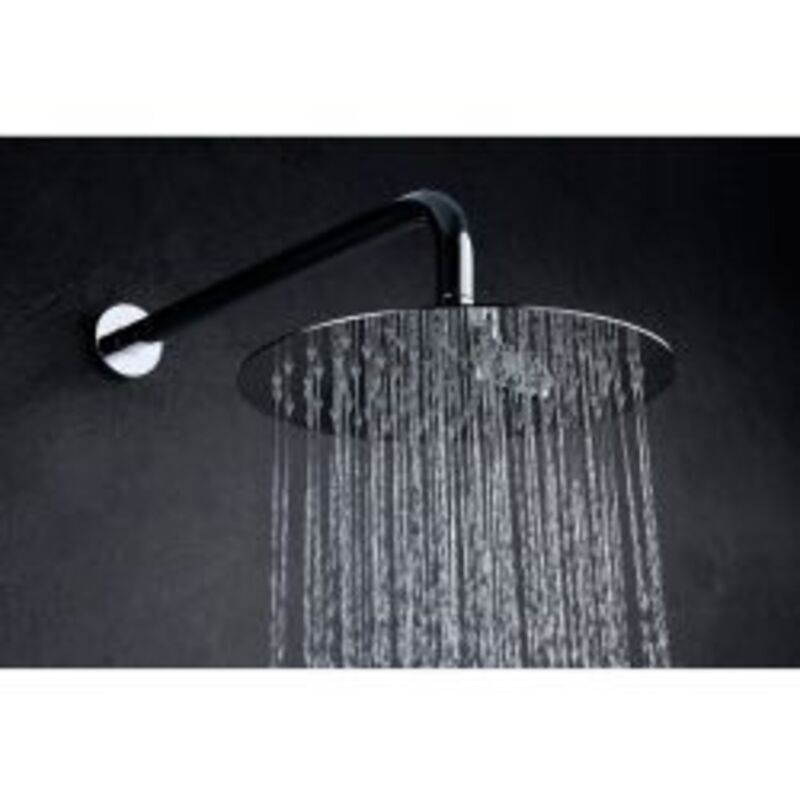 Imex - Pommeau de douche rond extra plat en inox 30cm