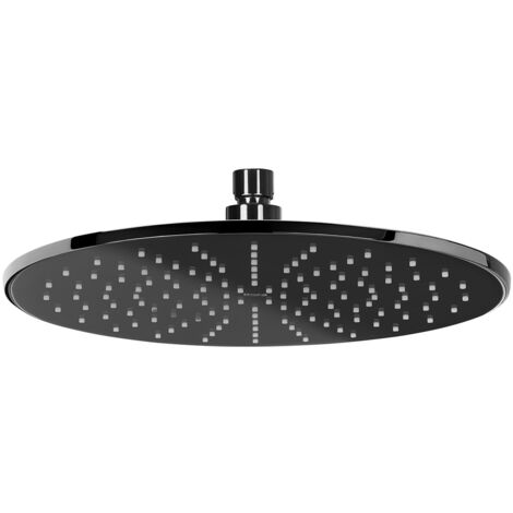Rociador redondo para pared o techo orientable RAINSENSE - ROCA Color: Negro