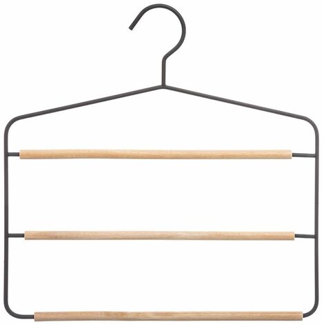 Rock Kleiderbügel, Hose, 3 Ebenen, Metall - 5five Simple Smart