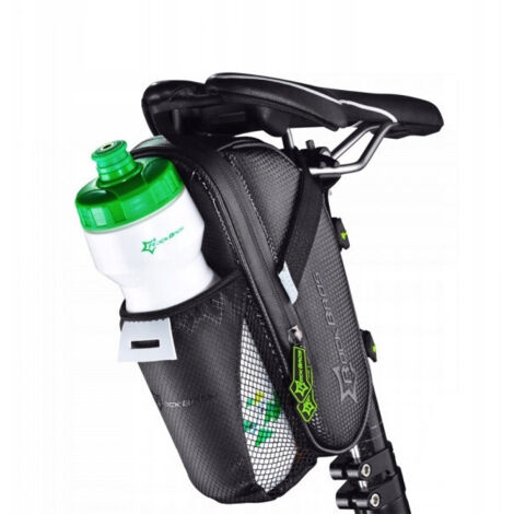 Rockbros C7-1 Große Untersattel-Fahrradtasche mit Flaschenhalter