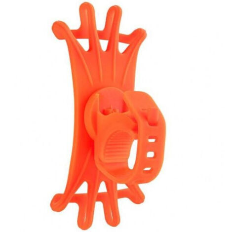 ROCKBROS Fahrrad-Handyhalterung aus Gummi (LF436OR) Orange
