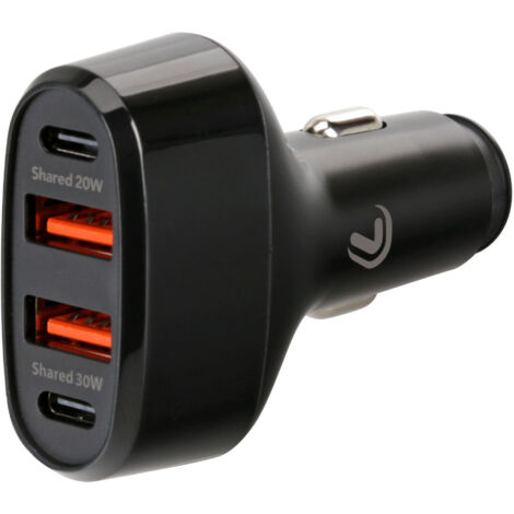 Rocket 4 Pro, caricabatteria 4 porte Usb - PD / QC 3.0 - 50W - 12/24V
