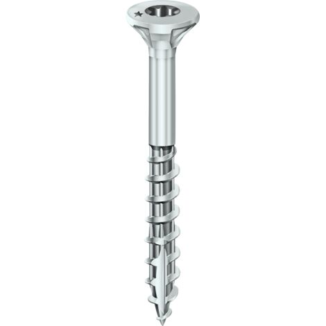 Rocket-Schraube Senkkopf Stern VYNEX Stahl verzinkt 3.5x30/18 - Box von 500 - 351400025012